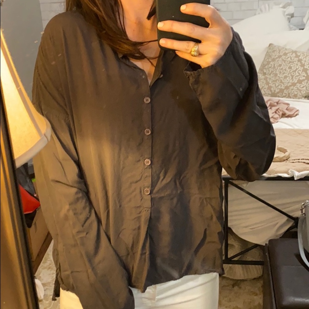 Calypso st Barth grey button down